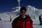 2002 Whistler 0224 (25) Ted at peak snowcrusted.JPG (598231 bytes)